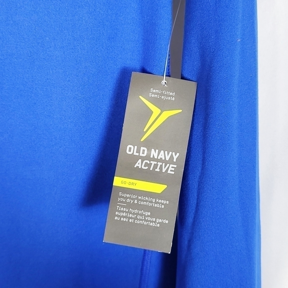 OLD NAVY Active semifitted athletic zip up top - Picture 4 of 5